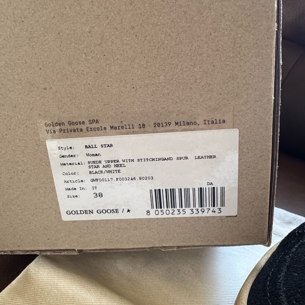 Golden Goose Ball Star black suede - Picture 3 of 10